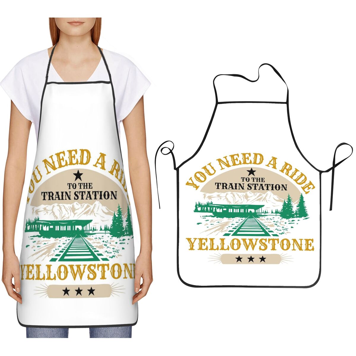 Kitchen Baking Station - Fartuch kuchenny Yellowstone You Need A