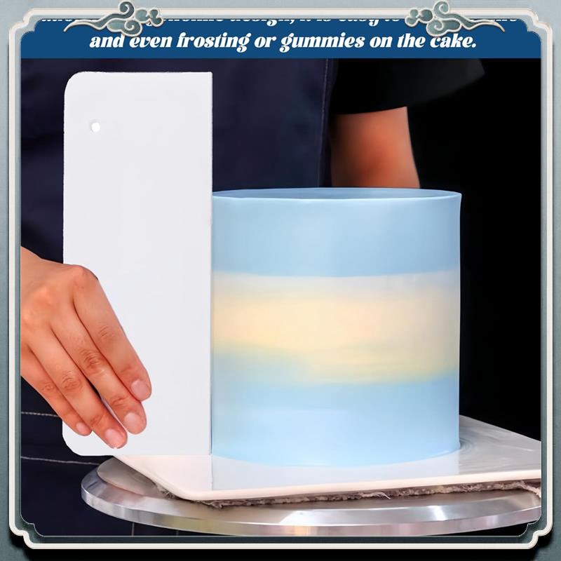 Fondant Smoother Set - Trwały zestaw skrobaków do ciast, profesjonalny