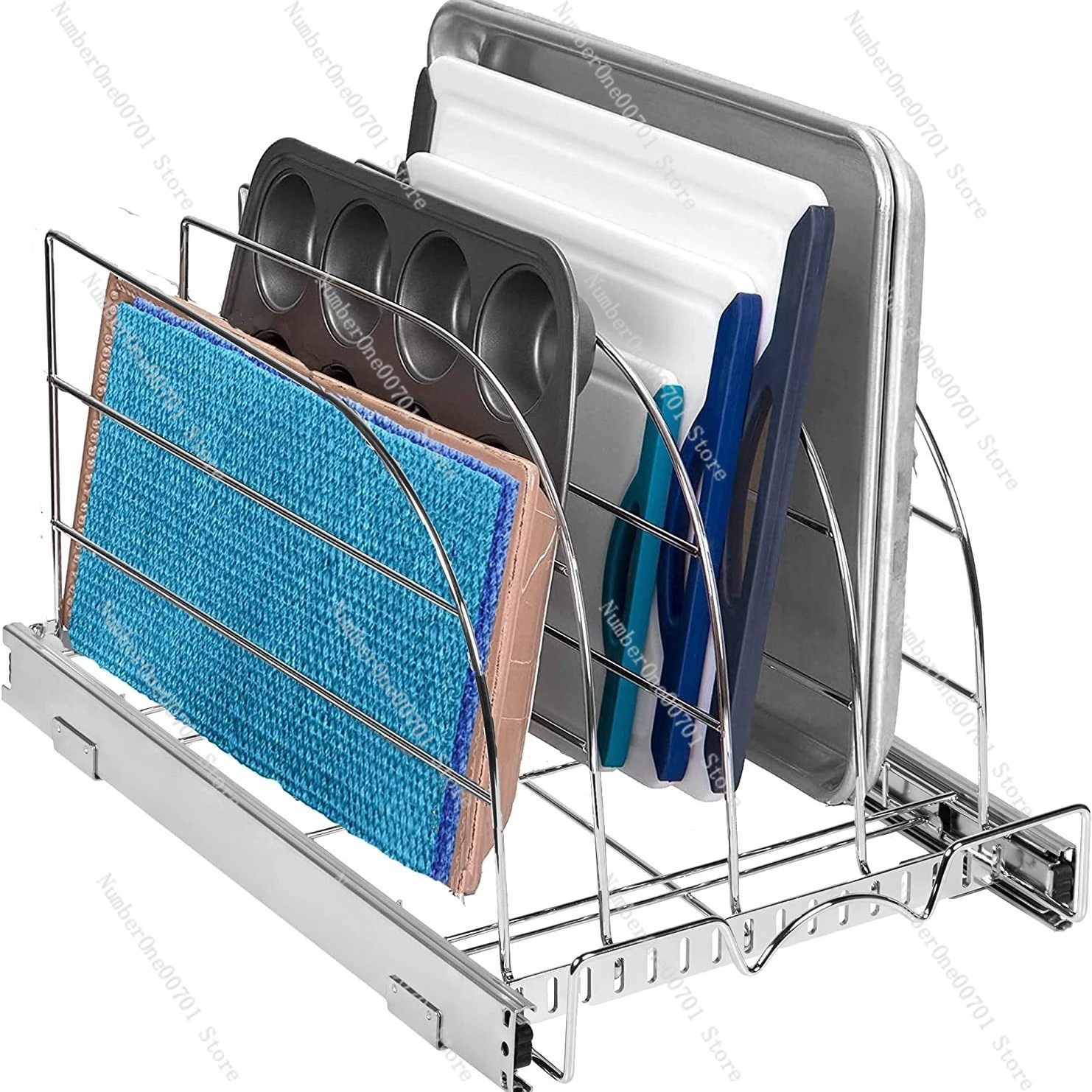 Kitchen Cabinet Baking Organizer - Organizer do szafki kuchennej na blachy