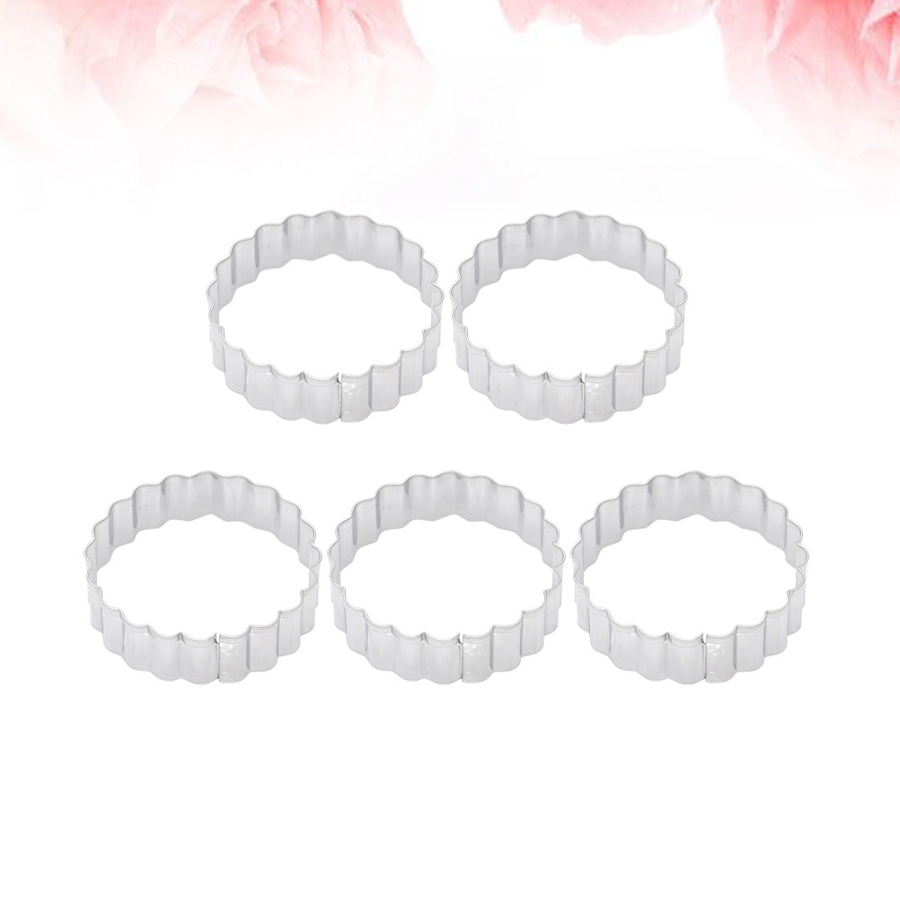 Cookie Cutter Set - 5-częściowy zestaw wysokiej jakości okrągłych foremek