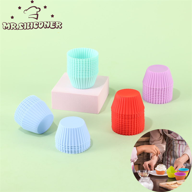 Kitchen Baking Decor - 6 szt./zestaw silikonowe formy do ciasta