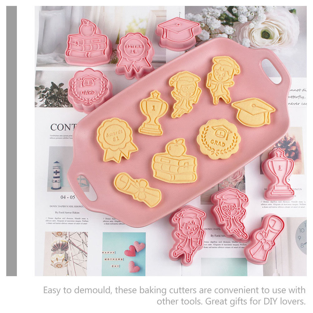 Cookie Cutter Set - 8-częściowy zestaw foremek do ciastek na