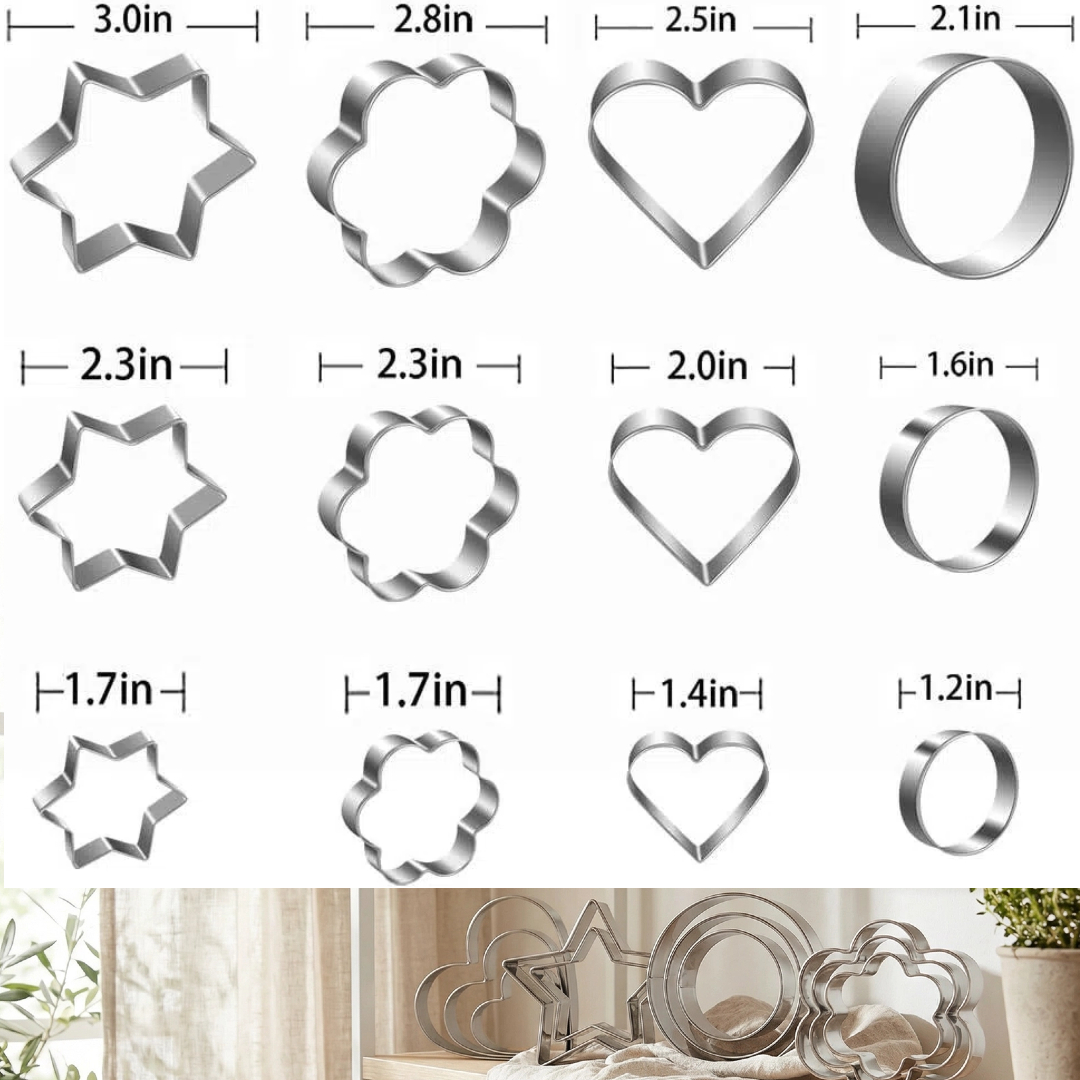 12 szt. / 20 szt. Zestaw forem – Cookie Cutter Set recenzja i cena