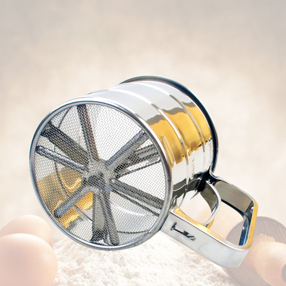 Sitko do mąki kuchenne, sitko  – Baking Powder Kitchen recenzja i cena