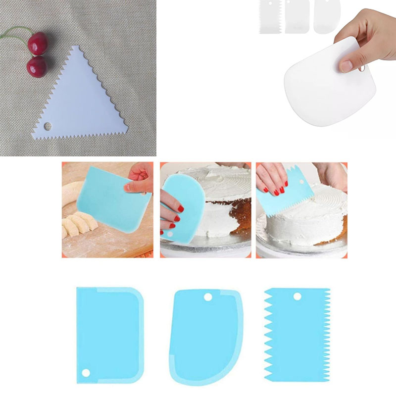 Plastikowy zestaw skrobaków do – Fondant Smoother Set recenzja i cena