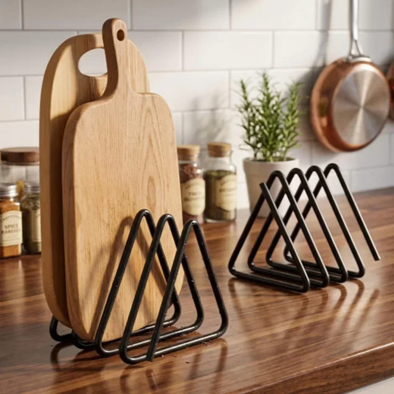 Trójkątny stojak na deski do k – Kitchen Cabinet Baking Organizer recenzja i cena