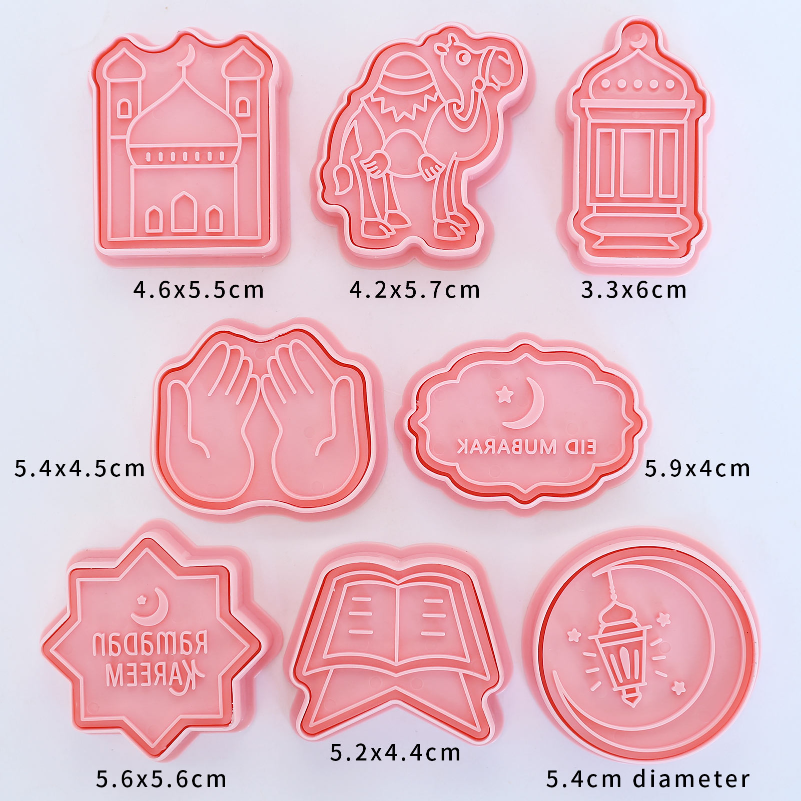8 szt. Wykrawaczy do ciastek E – Cookie Cutter Set recenzja i cena