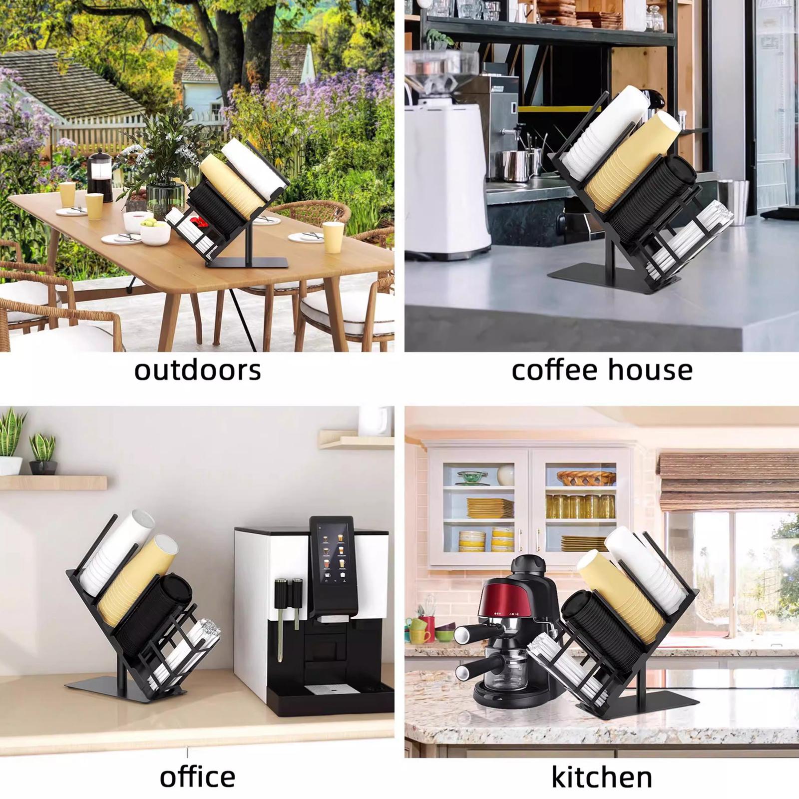 Pojemnik na kubki papierowe i  – Kitchen Cabinet Baking Organizer recenzja i cena