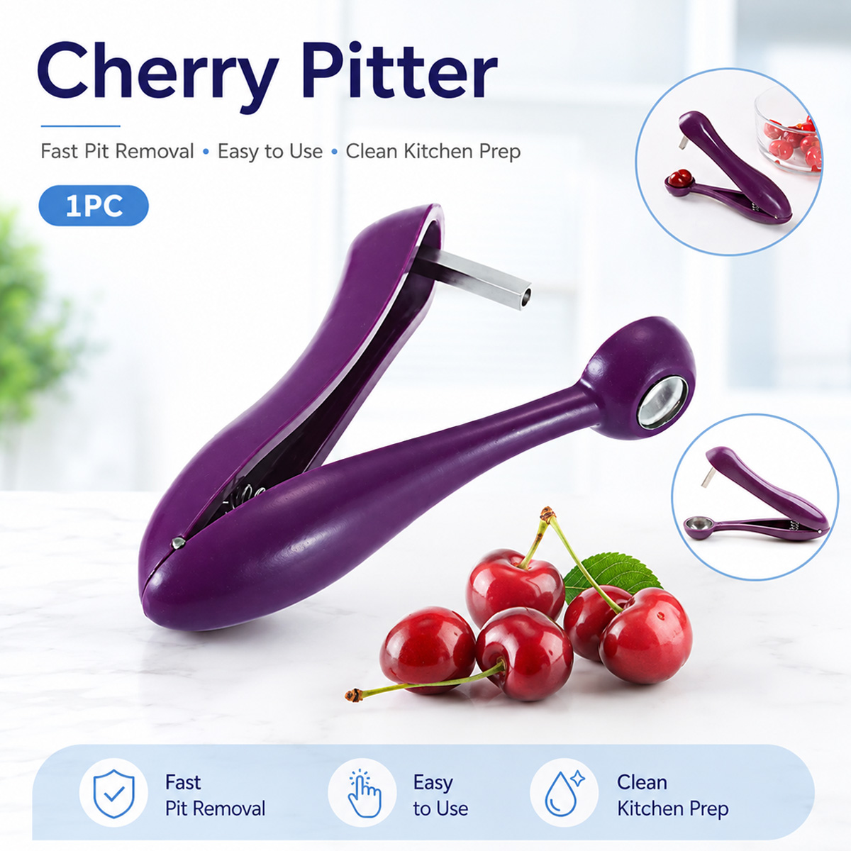 Ręczny wykrawacz do pestek wiś – Kitchen Tools For Baking recenzja i cena