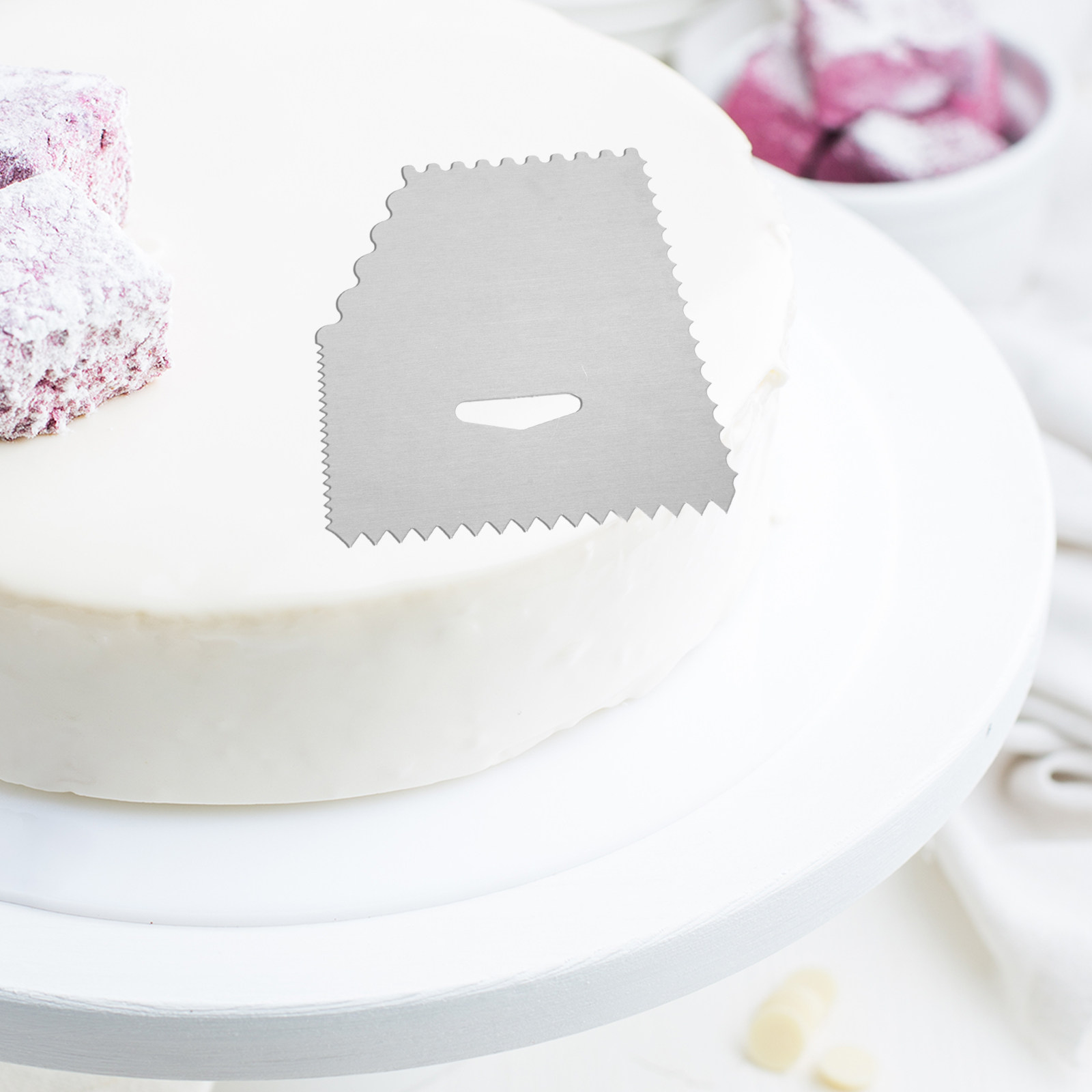 Zestaw 4 szt. skrobaków do cia – Fondant Smoother Set recenzja i cena