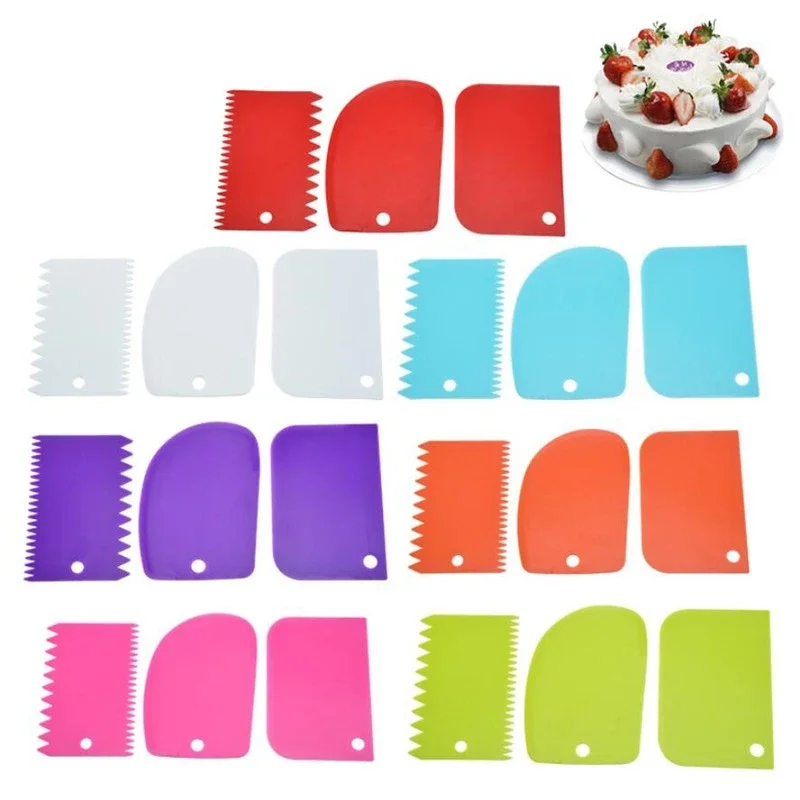 3 SZT. Skrobak do kremu, wygła – Kitchen Tools For Baking recenzja i cena