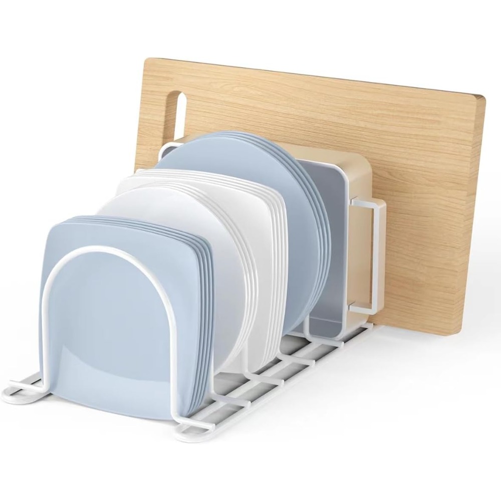 Pionowy organizer na naczynia  – Kitchen Cabinet Baking Organizer recenzja i cena