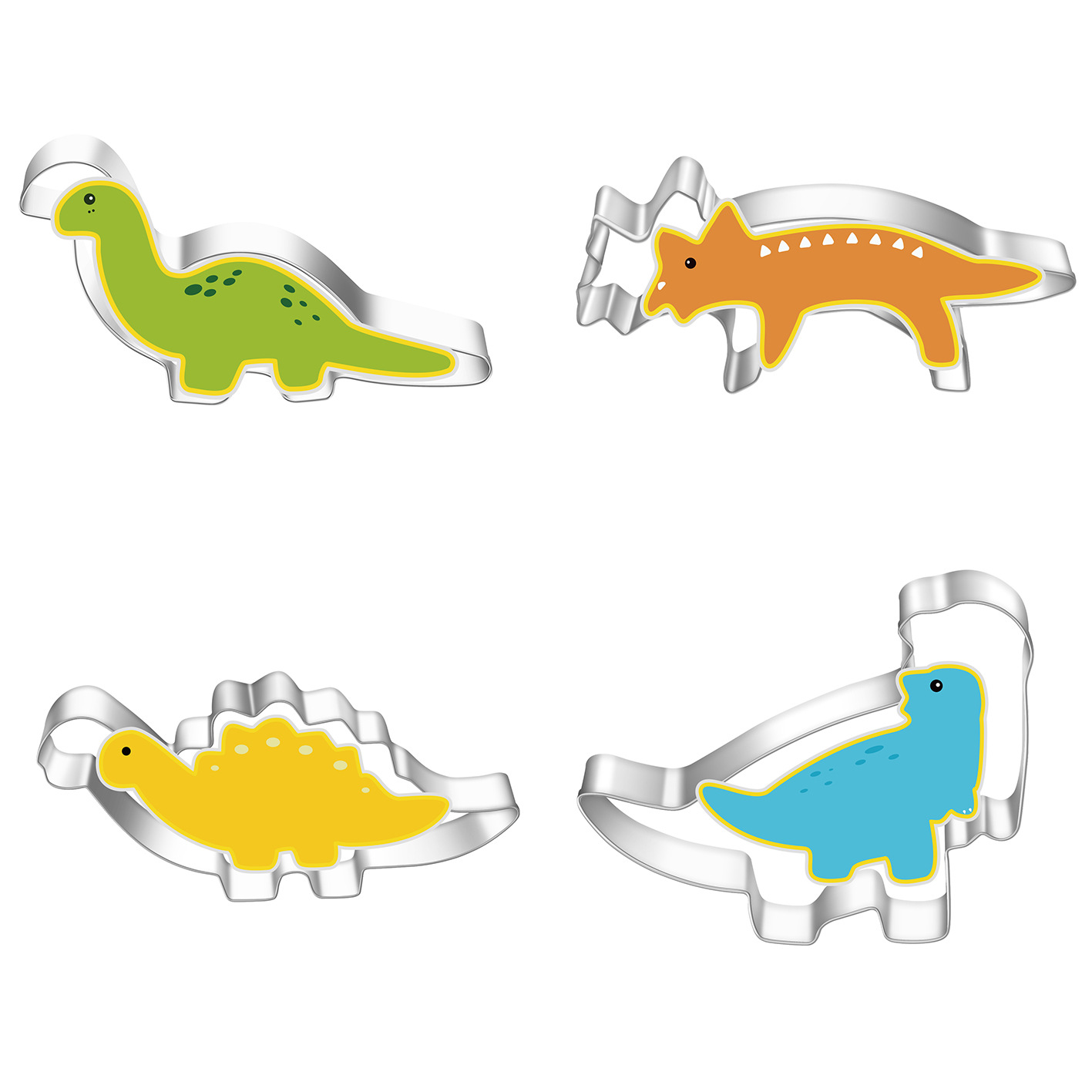 4 szt./zestaw Wykrawacze do ci – Cookie Cutter Set recenzja i cena